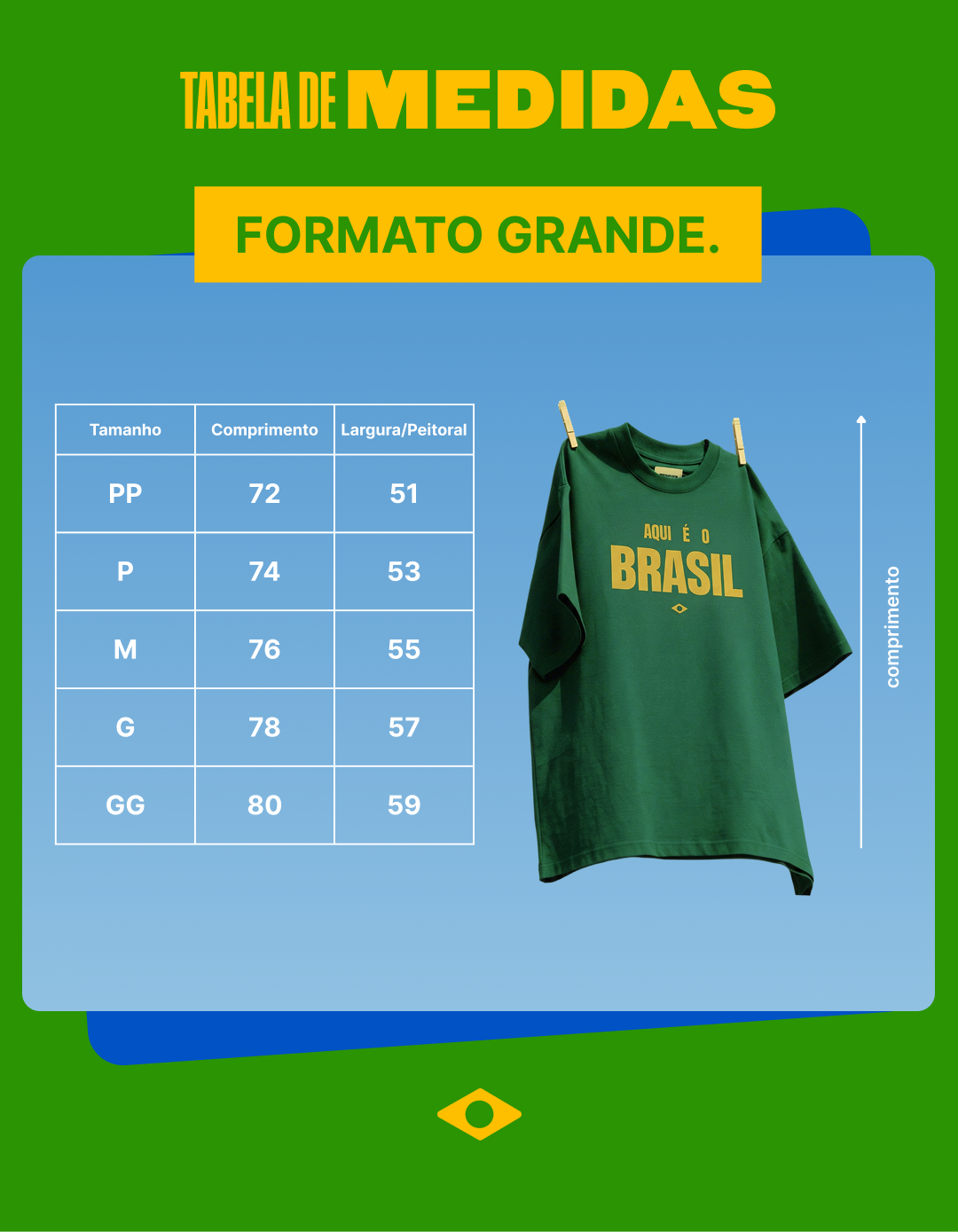 Camiseta - Aqui é o Brasil 4