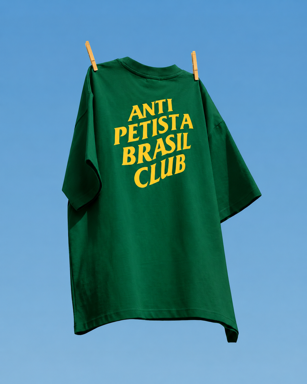 Camiseta Anti-Petista Brasil Club